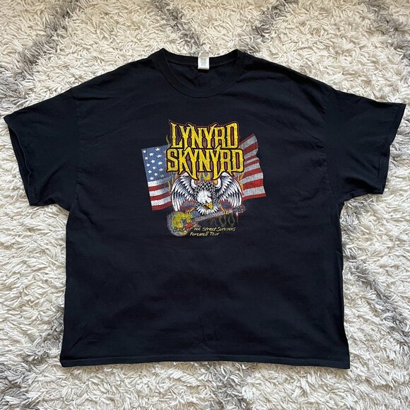 Lynyrd Skynyrd Last Of The Street Survivors Farewell Tour T Shirt Size 3XL Rock - Picture 1 of 6